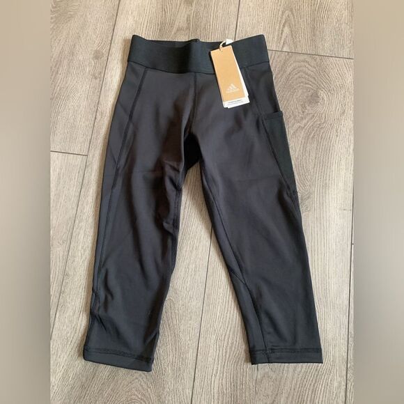 adidas Women's Alphaskin Sport Capri Tight - Picture 1 of 8